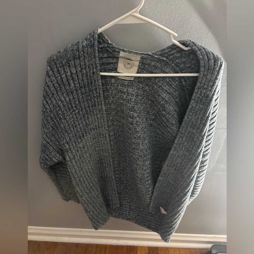 Urban Outfitters blue Ribbed Cardigan size xs